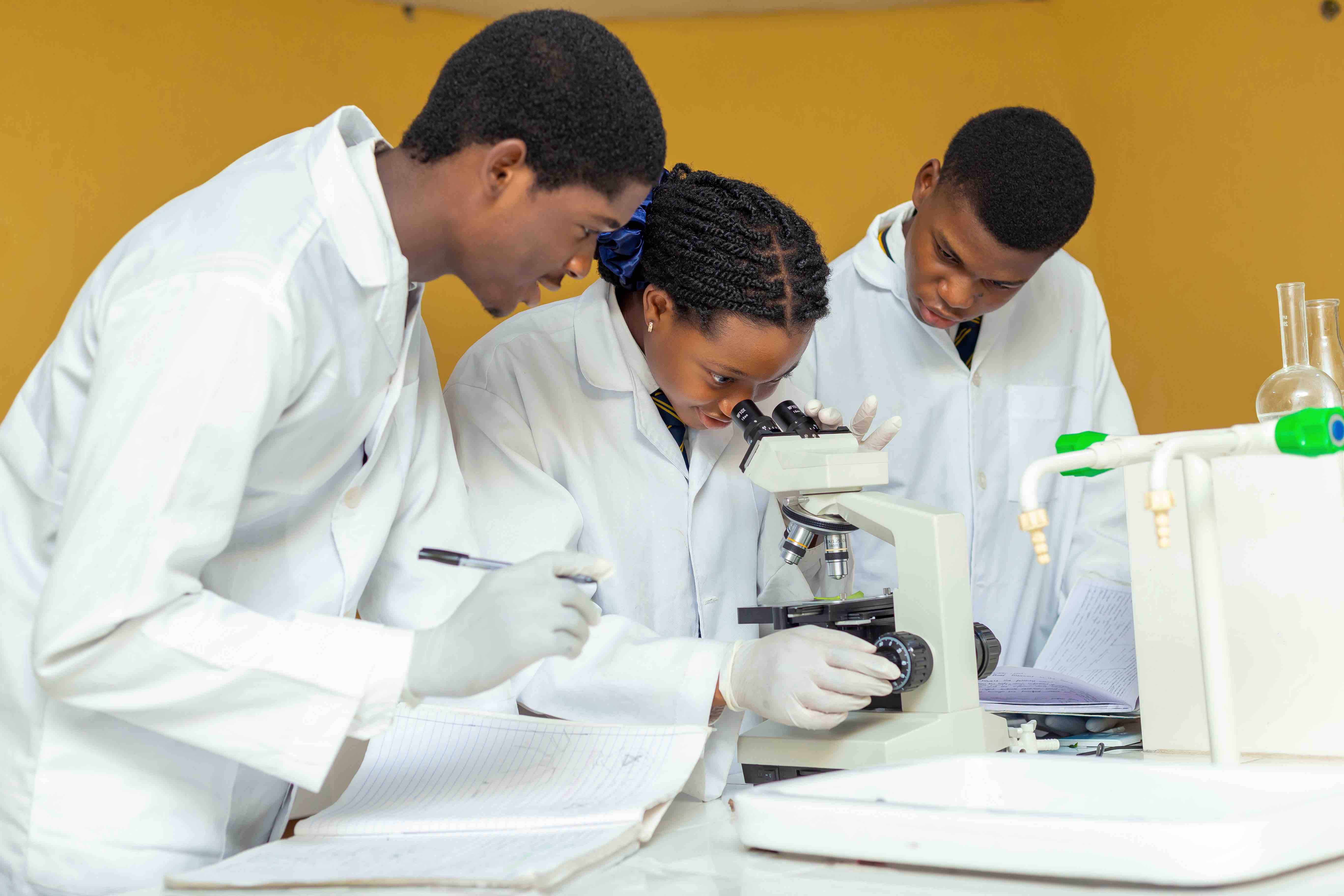 Well-equipped science laboratory with modern equipment